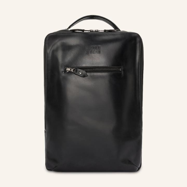 Buckle & Seam Rucksack Leon Schwarz/NewStripes (13.50 l)
