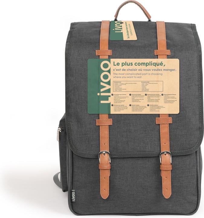 Actual product image Livoo 4 persons picnic backpack