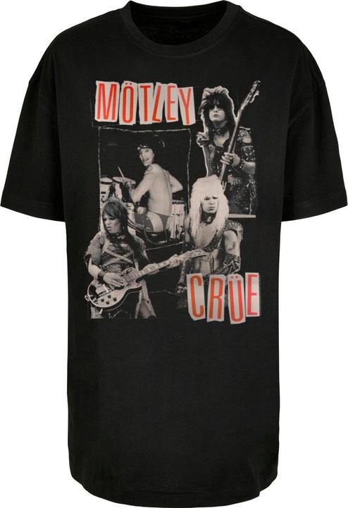 Immagine prodotto Merchcode Donna Motley Crue - Vintage Punk Collage Oversized Boyfriend Tee - 138445 (5XL)