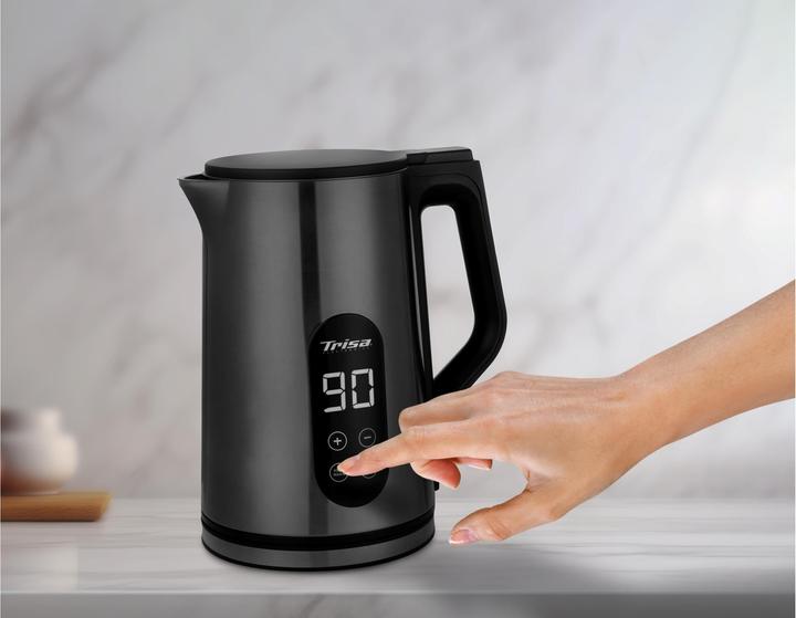 Image du produit Trisa Bouilloire Digital Boil 1.7 l, anthracite (1.70 l, Fiche CH)