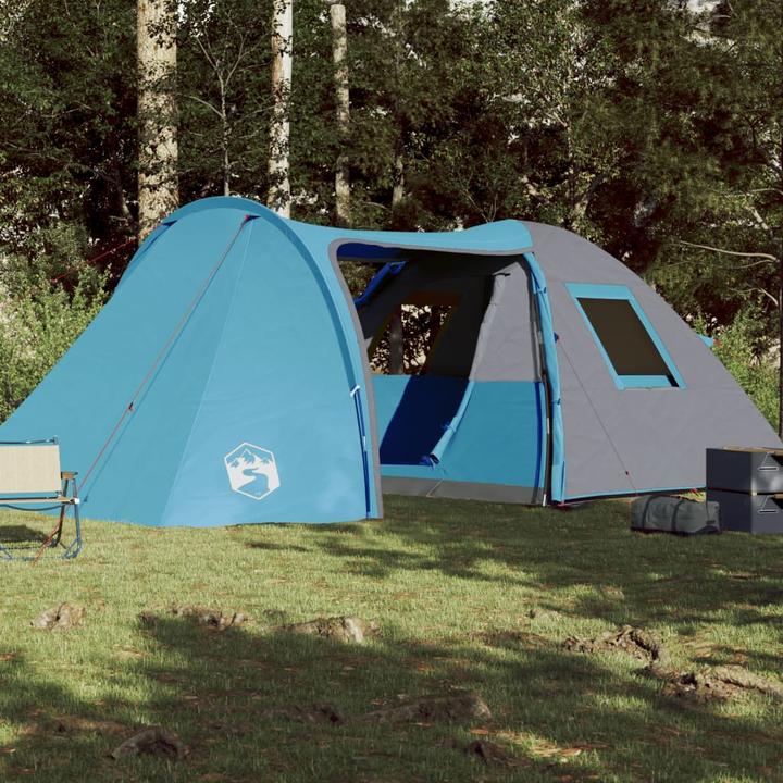Image du produit VidaXL Tente de camping 6 personnes 466 x 342 x 200 cm 185T Taft (Tente igloo, 8.90 kg, 6 personnes)