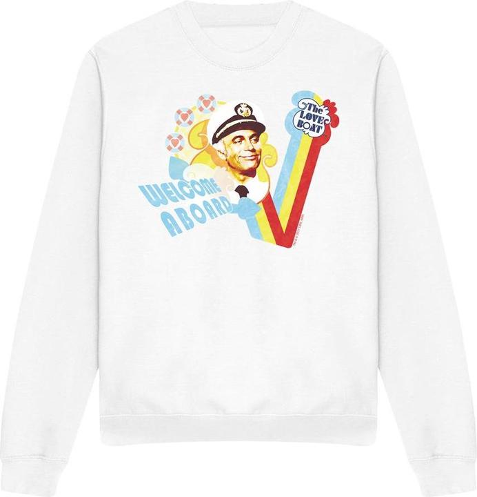 Immagine prodotto The Love Boat Welcome Aboard Felpa Adulto Unisex (L)