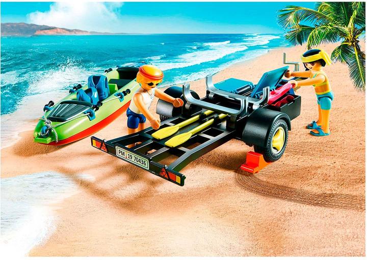 Produktbild Playmobil Strandauto mit Kanuanhänger (70436, Playmobil Family Fun)
