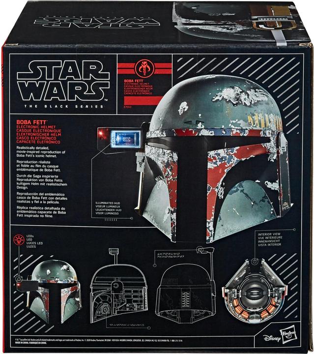 Actual product image Hasbro Star Wars The Black Series Boba Fett