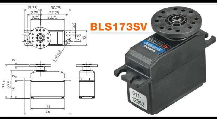 Produktbild Futaba BLS 173SV Brushless Digital, HV