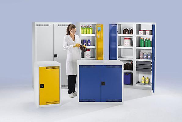 Actual product image kaiserkraft Environmental cabinet, doors perforated (100 cm, 180 cm)