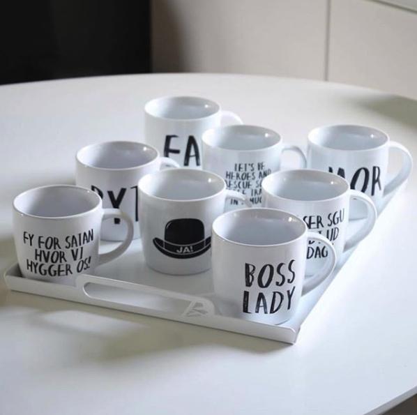Actual product image Lund-Stougaard Kasia Lilja - Boss lady Mug (KL400102)