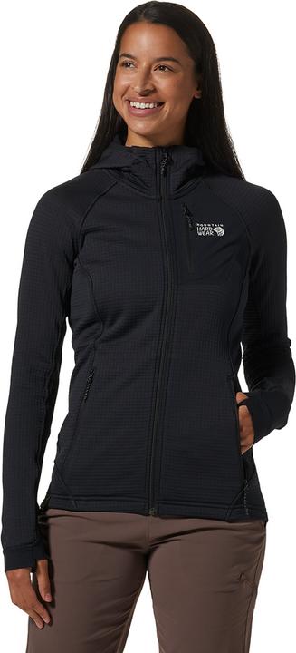Mountain Hardwear W Polartec Power Grid Full Zip Hoody