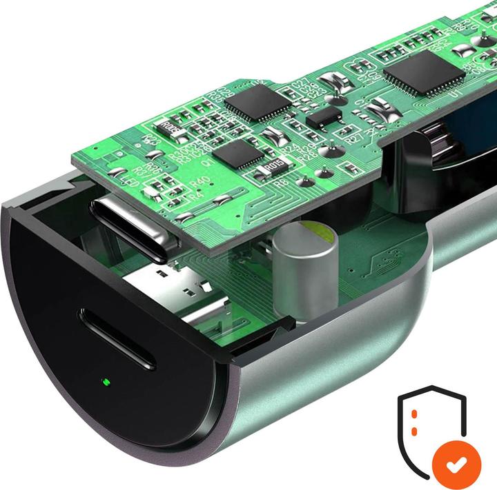 Actual product image Satechi USB-C PD Dual Car Charger 40W