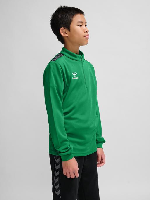 Actual product image hummel Hmlauthentic Half Zip Sweat Kids (128)