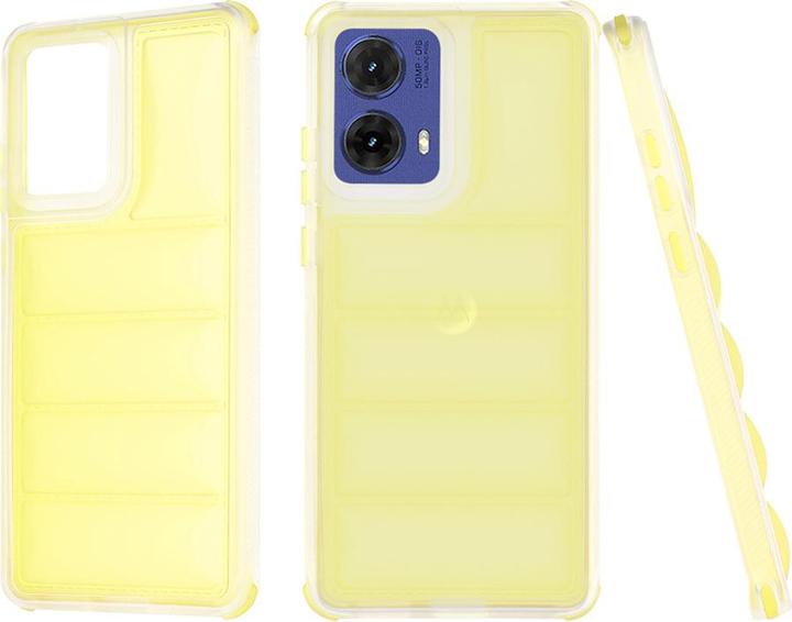 Actual product image Techsuit - Wave Shield - Motorola Moto G85 - Yellow (Motorola Moto G85)