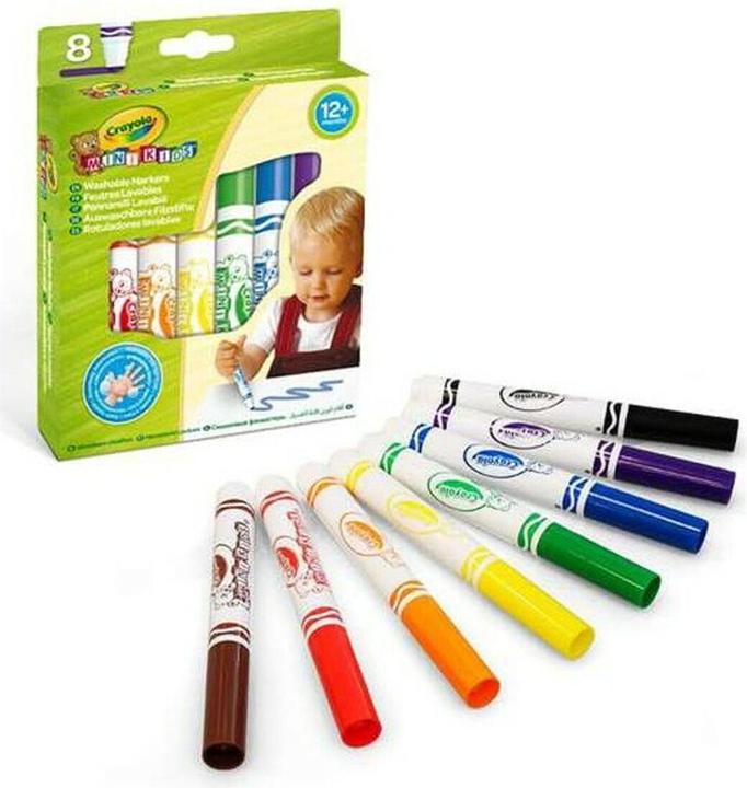 Produktbild Crayola Mini Kids - Marker (Assortiert, 8 x)