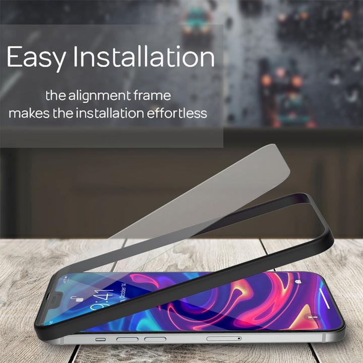 Produktbild Nalia 4x Schutzglas & 1x Schablone (4 Stück, Apple iPhone 12 Pro Max)