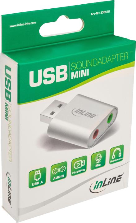 Immagine prodotto InLine Scheda audio USB (USB)