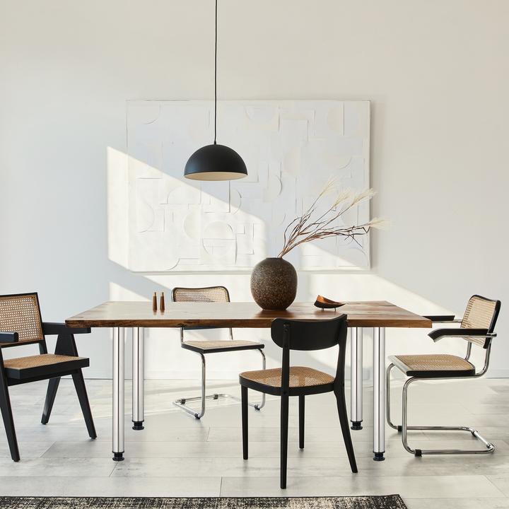 Actual product image Relaxdays 4x desk legs