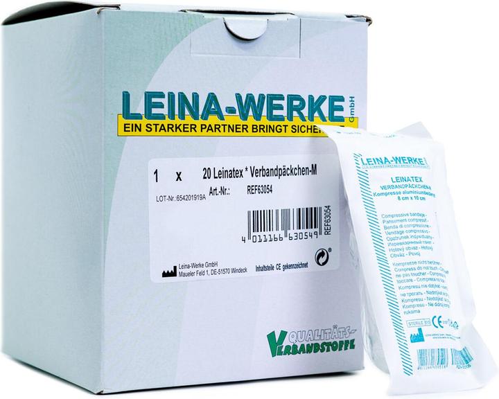 Leina Confezione di medicazione 8 cm x 10 cm / 1 pz.