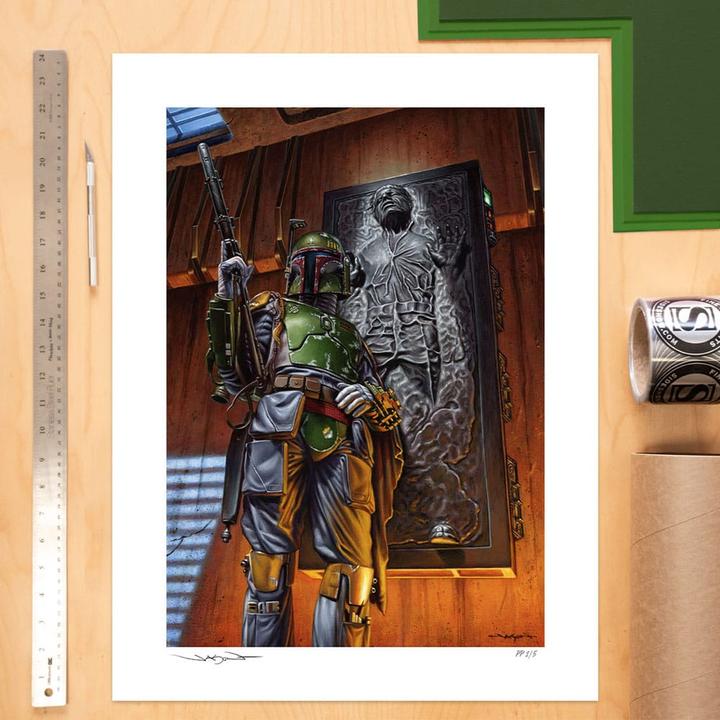 Produktbild Sideshow Star Wars Kunstdruck Boba Fett: The Bounty 46 x 61 cm - ungerahmt (46 x 61 cm)