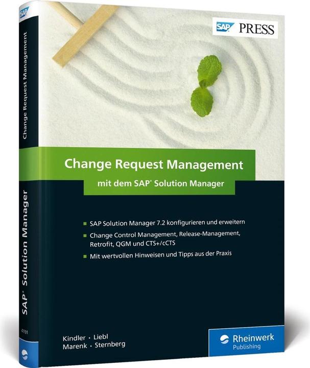 Produktbild Change Request Management mit dem SAP Solution Manager (Deutsch, Torsten Sternberg, 2017)