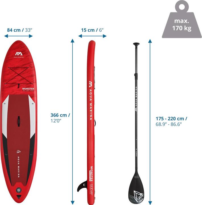 Produktbild Aqua Marina Monster (12')