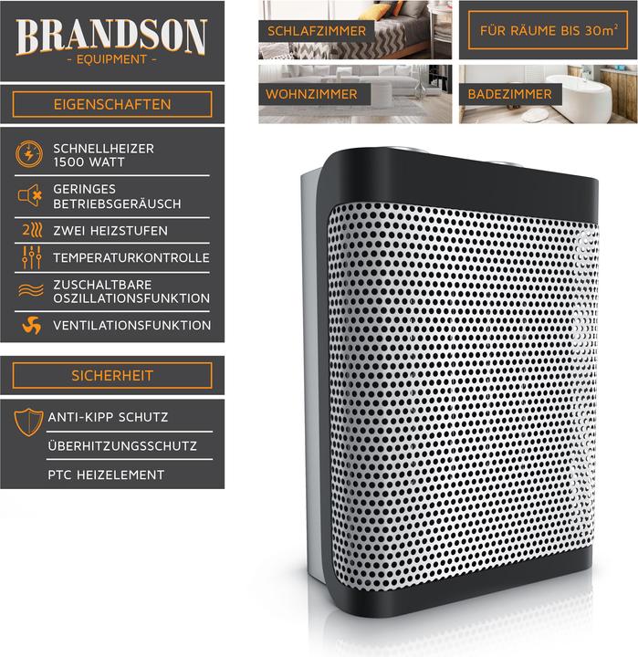Image du produit Brandson Aérotherme (1500 W)