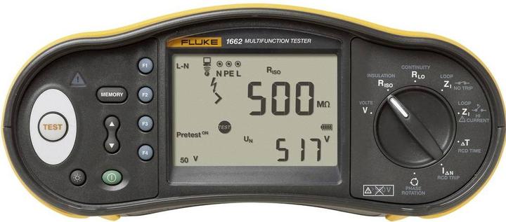 Actual product image Fluke FLK-1662 SCH Installation tester (CAT III 500V, CAT IV 300V)