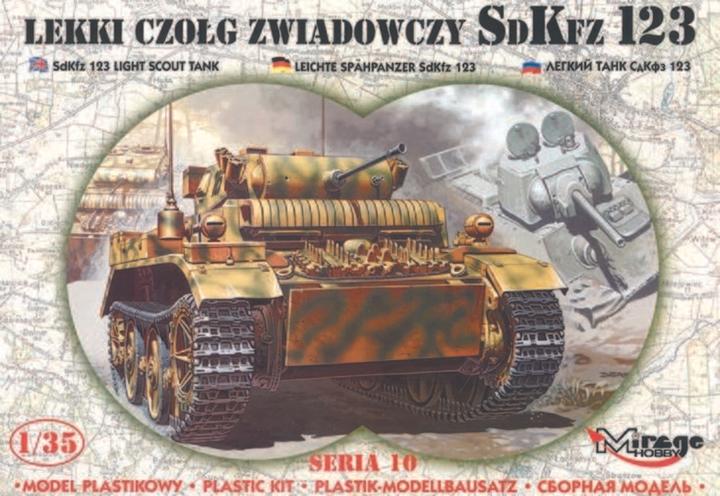 Produktbild Mirage Hobby SdKfz. 123 mit Fotoätzteilen