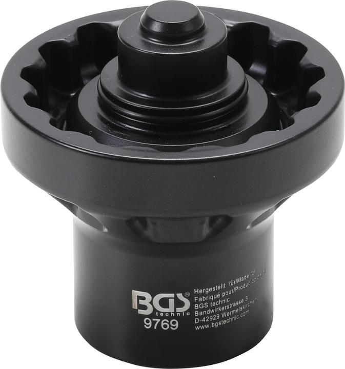 BGS Special Wheel Nut Socket for Porsche 911 (991) for Center Lock Wheel