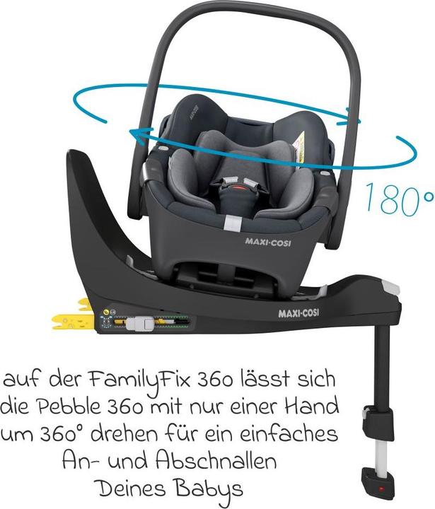 Produktbild Maxi-Cosi Pebble 360 (Babyschale, ECE R129/i-Size Norm)