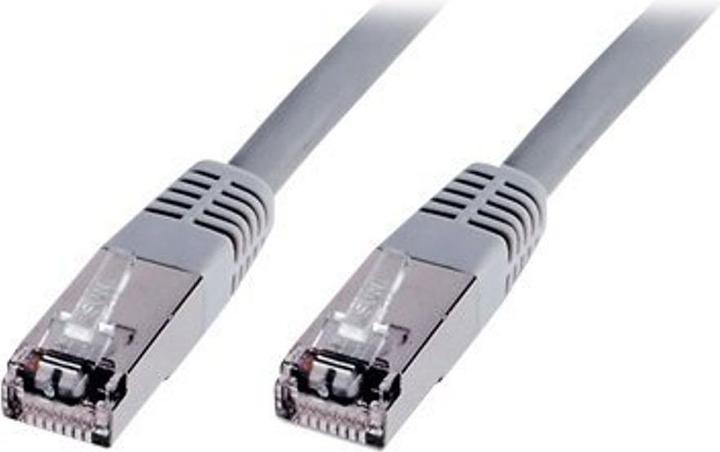 Image du produit Digitus CAT 5e SF-UTP câble patch PVC AWG 26/7 longueur 5 m couleur gris (SF/UTP, CAT5e, 5 m)