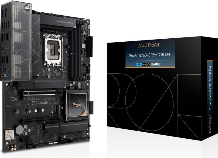Immagine prodotto ASUS PROART B760-CREATOR D4 (LGA 1700, Intel B760, ATX)