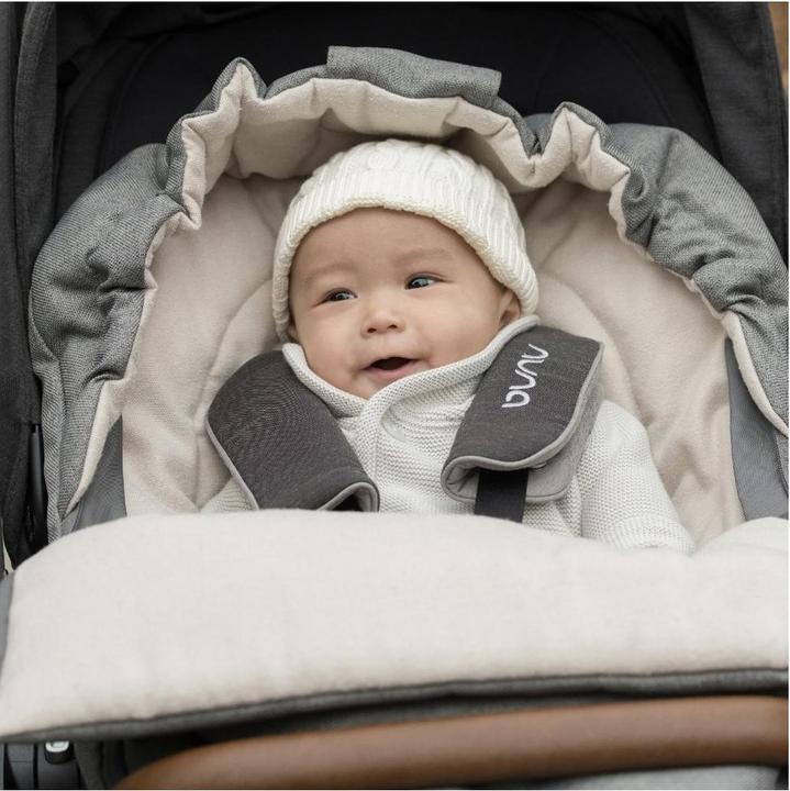 Actual product image Nuna Winter footmuff