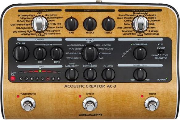 Produktbild Zoom AC-3 Acoustic Creator Effektgerät (Gitarre)