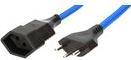 Actual product image Max Hauri Extension cable 3 m T13 - T12, blue (3 m, Type 12)