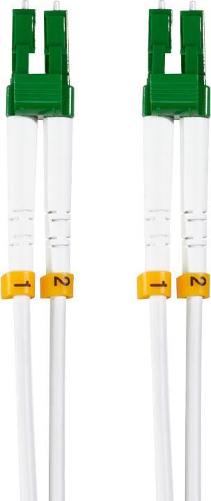 Produktbild LogiLink Stahlarmiertes Glasfaser-Patchkabel OS2, Duplex LC/APC - LC/APC, 7,5 m (7.50 m)