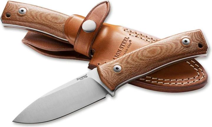 Actual product image Lionsteel M4 Brown Micarta (9.50 cm)
