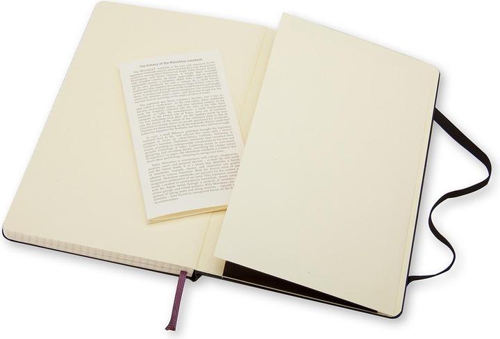 Actual product image Moleskine Notebook Classic Large (A5, Checked, Hardcover)