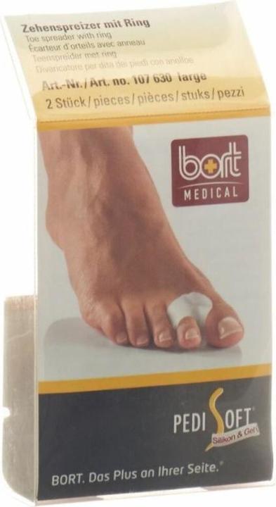 Actual product image Bort Medical Pedi Soft Toe Separator with Rin S (Decompression, 185.63 ml)
