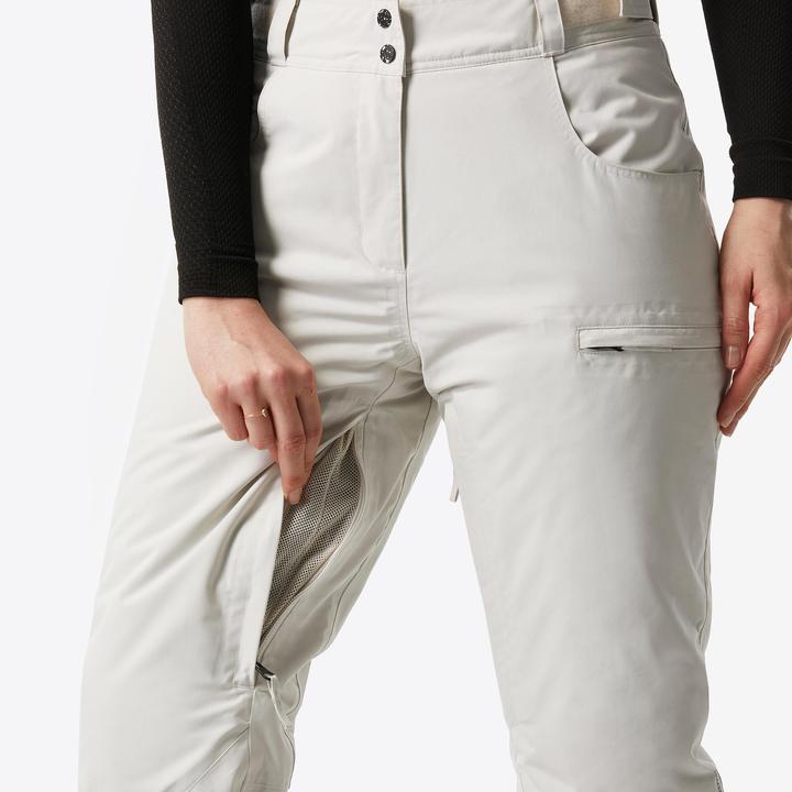 Actual product image Dreamscape Snowboard trousers ladies ski trousers - SNB 500 white (Frequency band 38 (2600 MHz))