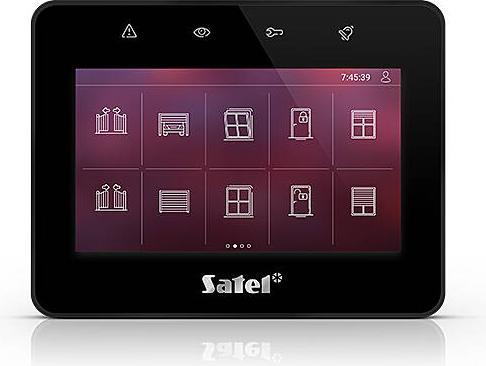Produktbild Satel Tastatur Touchscreen Integra/Int-Tsg2-B