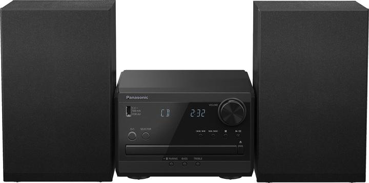 Panasonic SC-PM272 Micro Sound System für Zuhause 20 W Schwarz (Airplay, Bluetooth, CD Player, 2x 10 W)
