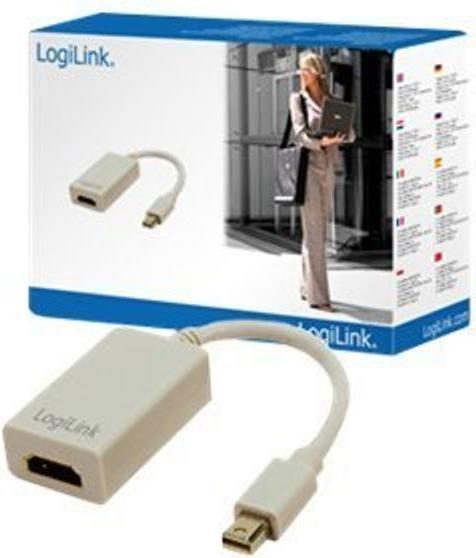 Actual product image LogiLink Mini DP zu (HDMI, 10 cm)