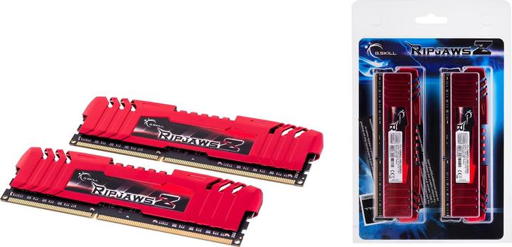 Produktbild G.Skill DDR3-1600 CL10 RipjawsZ memory module GB (4 x 8GB, 1600 MHz, DDR3-RAM, DIMM)