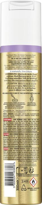Valeurs nutritives et ingrédients L'Oréal Paris Elnett Hairspray brillance 300 ml (300 ml)