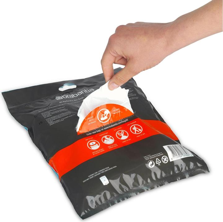Productafbeelding Brabantia PerfectFit Tassen (40 x, 5 l)