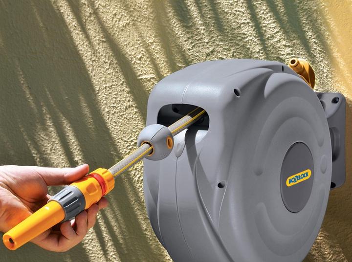 Image du produit Hozelock Enrouleur de tuyau d'arrosage Auto Reel Box mural 10m (10 m)