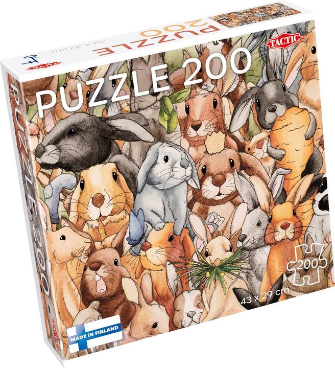 Produktbild Tactic Puzzle Hasen, 200 Teile. (200 Teile)