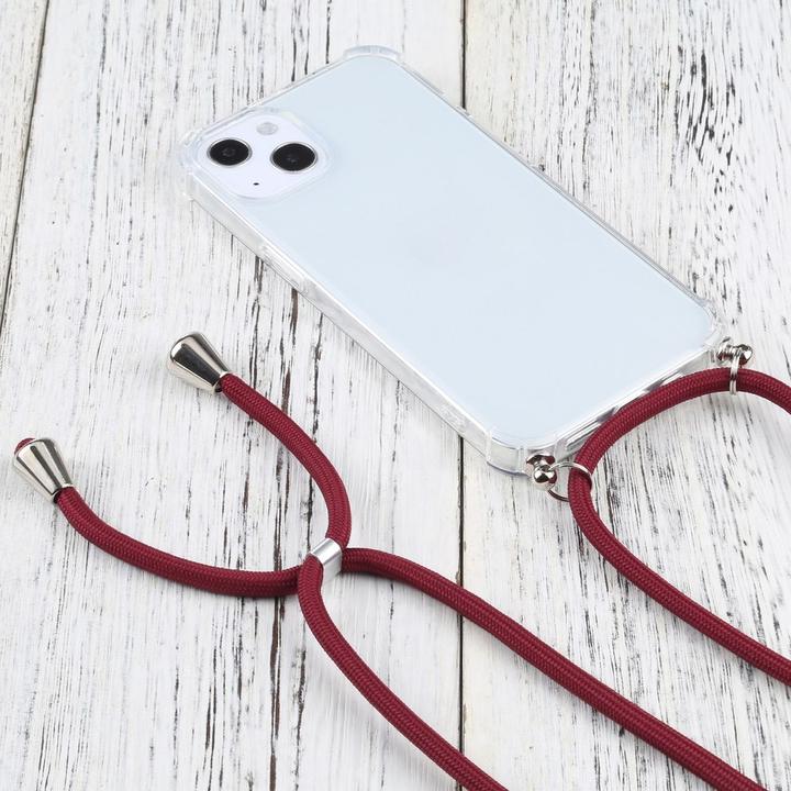 Produktbild König Design Hülle Handy Schutz für Apple iPhone 13 mini Case Cover Tasche Etuis Bumper Rot
