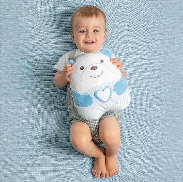 Actual product image Chicco Cuddly Meditation Teddy Bear Blue