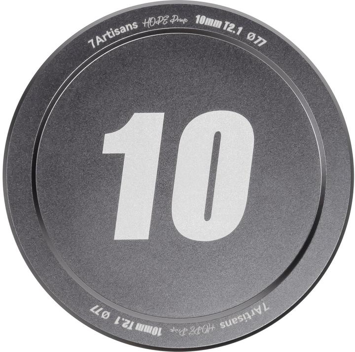 Actual product image 7artisans Fixed focal length 10mm T/2.1 - Canon RF (Canon RF)