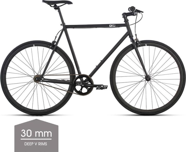 Produktbild 6KU Nebula 1 Singlespeed/Fixed Bike - 30 mm Deep V Felgen